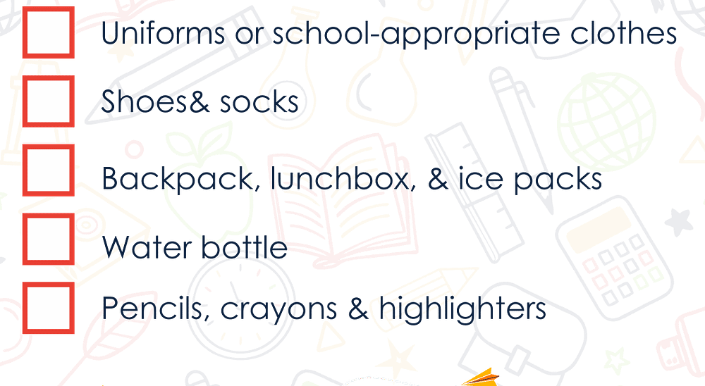 Back to School