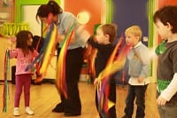 Exercise with children